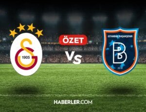 Galatasaray Başakşehir maç özeti ve golleri izle! (VİDEO) Galatasaray Başakşehir geniş özeti! Golleri kim attı, maç kaç kaç bitti?