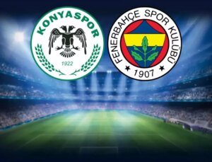 Konyaspor-Fenerbahçe maçının ilk 11’leri belli oldu